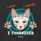 I Came I Purred I Conquered T-Shirt