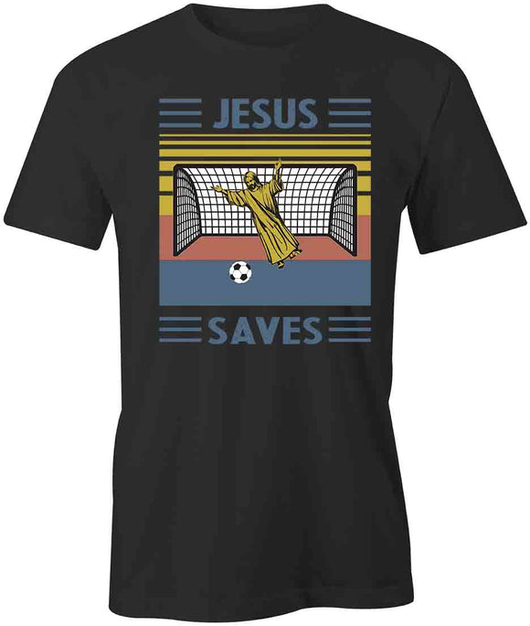 Jesus Saves Soccer T-Shirt