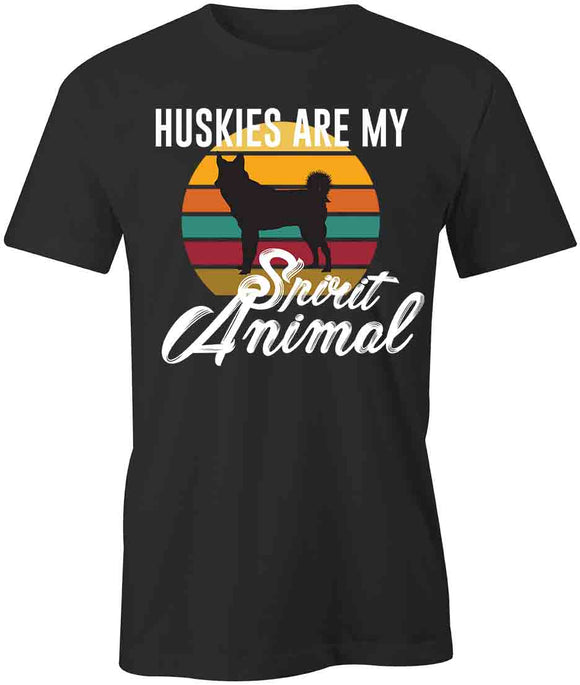 Huskies Spirit Animal T-Shirt