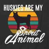 Huskies Spirit Animal T-Shirt