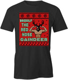 Brodlof The Red Nose Gaindeer T-Shirt