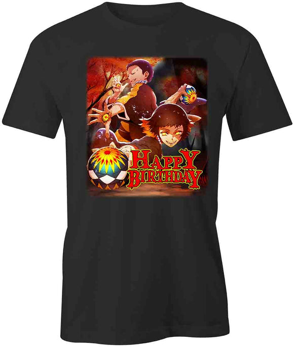 Demon Slayer Susamaru and Yahaba Birthday T-Shirt