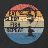 Eat Sleep Fish Repeat T-Shirt