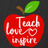 Teach Love Inspire Apple T-Shirt