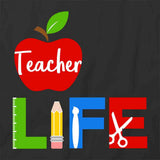 Teacher Life School Supplies T-Shirt