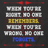 When You're Right T-Shirt