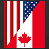 American Canada Flag T-Shirt