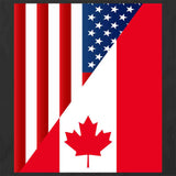 American Canada Flag T-Shirt