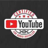 Certified Youtube Car Audio Installer T-Shirt
