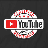 Certified Youtube Maintenance T-Shirt