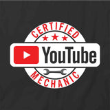 Certified Youtube Mechanic T-Shirt