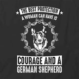 Courage German Sheppard T-Shirt