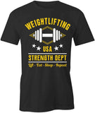 Weightlifting USA T-Shirt