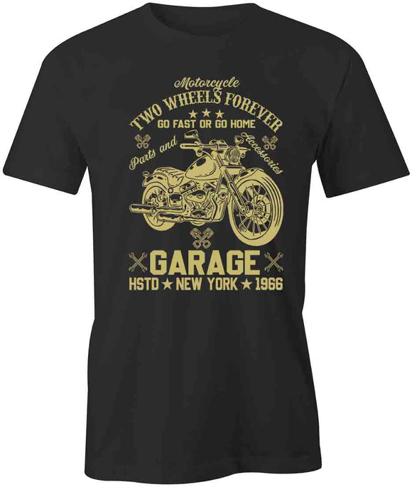 Two Wheels 4ever  T-Shirt