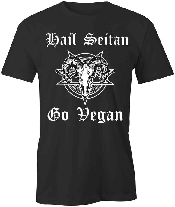Hail Seitan Go Vegan T-Shirt