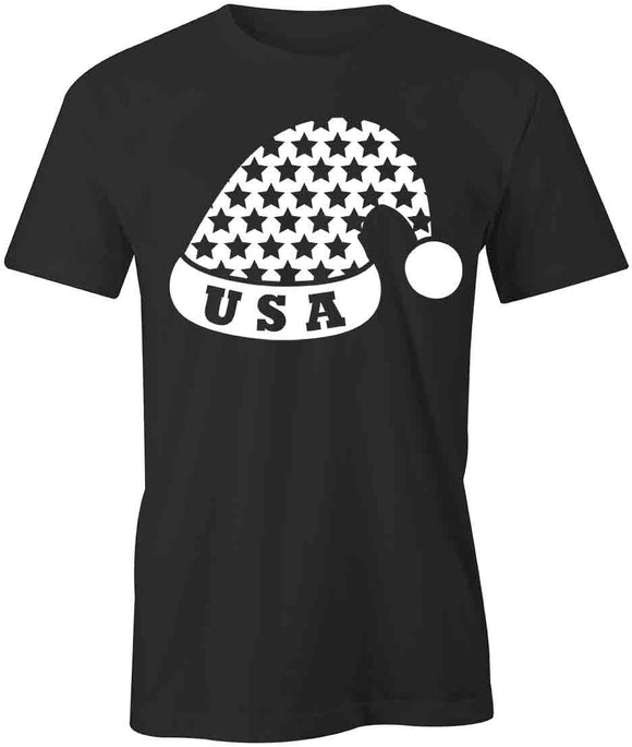 USA Xmas Hat T-Shirt