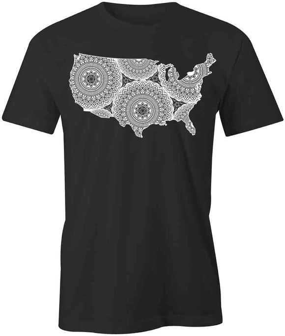 American Mandala T-Shirt