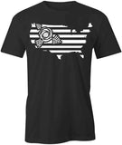 America Flower T-Shirt