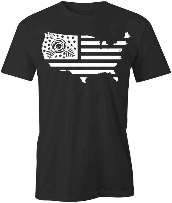 America Flower T-Shirt