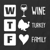 Wine Turkey Famly T-Shirt