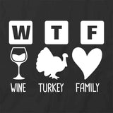 Wine Turkey Famly 2 T-Shirt