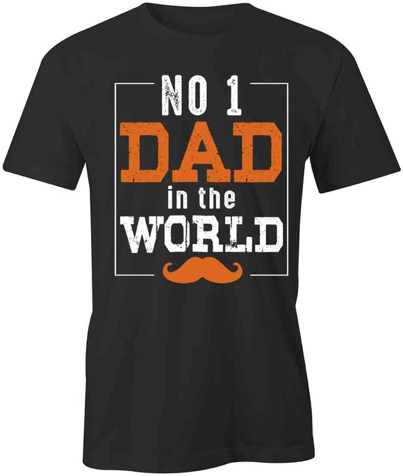 No 1 Dad T-Shirt