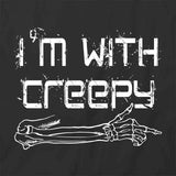 With Creepy T-Shirt