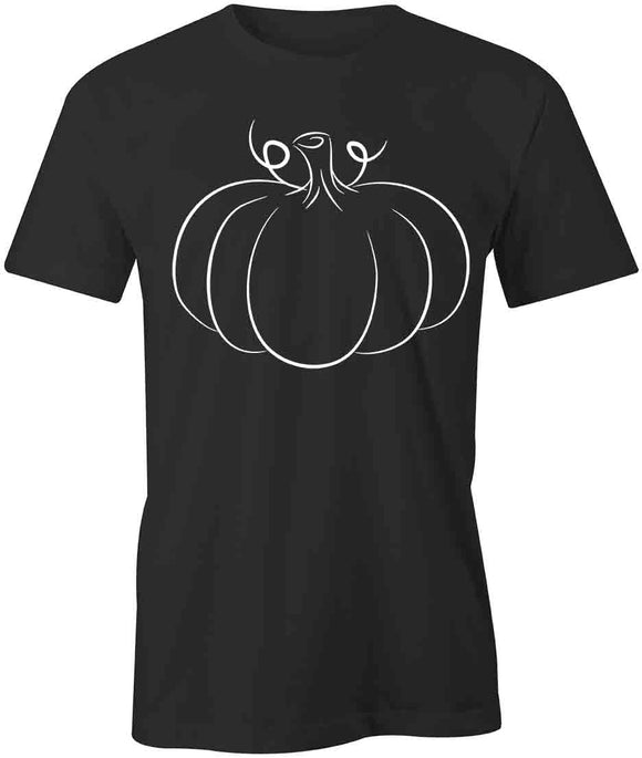 Outline Pumpkin T-Shirt