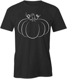 Outline Pumpkin T-Shirt