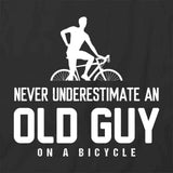Old Guy On Bike T-Shirt