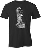 Home Is Where The Heart Is - Delaware T-Shirt