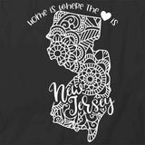 Home Is Where The Heart Is - New Jersey T-Shirt