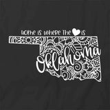 Home Is Where The Heart Is - Oklahoma T-Shirt