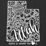 Home Is Where The Heart Is - Utah T-Shirt