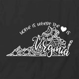 Home Is Where The Heart Is - Virginia T-Shirt
