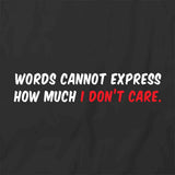 Words Cannot Express T-Shirt
