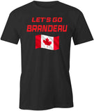 Lets Go Brandeau Flag T-Shirt