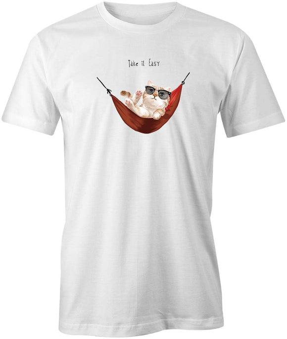 Take It Easy Cat T-Shirt