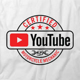 Certified Youtube Motorcycle T-Shirt