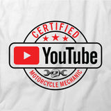 Certified Youtube Motorcycle T-Shirt