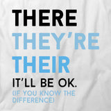 There, They're, Their T-Shirt
