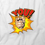Comic Finger Point You T-Shirt