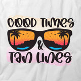Good Times Tan Lines  T-Shirt