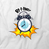 Comic Clock Ringing T-Shirt