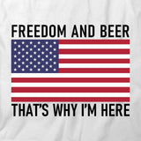 Freedom And Beer  T-Shirt