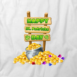 Happy St Pat Day Gold T-Shirt