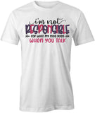 What My Face Does T-Shirt