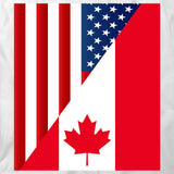 American Canada Flag T-Shirt