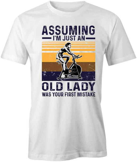 Assuming Old Lady T-Shirt
