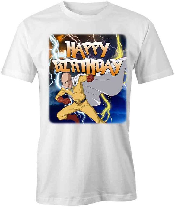 One Punch Birthday T-Shirt